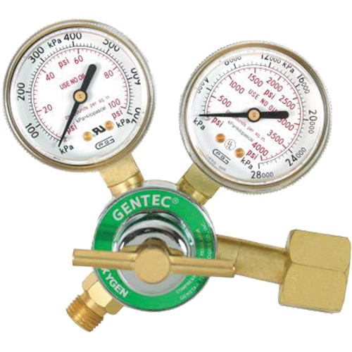 D&eacute;tendeur &agrave; simple d&eacute;tente de s&eacute;rie l&eacute;g&egrave;re, Oxyg&egrave;ne, Entr&eacute;e CGA540 Oxymax Inc