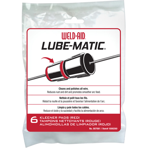 Lube-Matic - Tampons Wire Kleener, Tampons Oxymax Inc