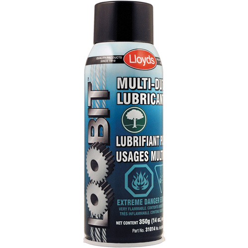 Loobit Multi Lubricant & Wire Rope Dressing, Aerosol Can Oxymax Inc