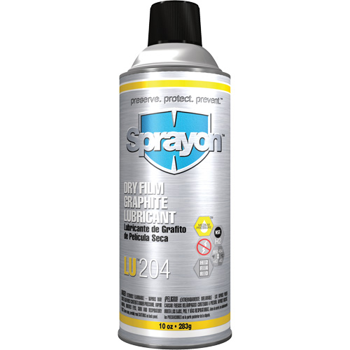 LU204 Dry Film Graphite Lubricant, Aerosol Can Oxymax Inc