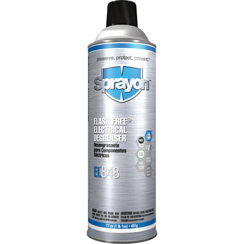 EL848 Flash Free&reg; Electrical Degreaser, Aerosol Can Oxymax Inc