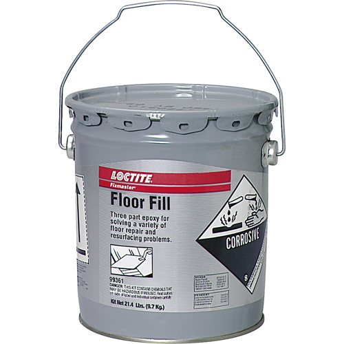 Produit de remplissage pour plancher Fixmaster, Trousse, Gris Oxymax Inc