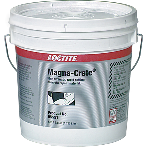 Produit de r&eacute;paration du b&eacute;ton Magna-Crete Fixmaster, Trousse, Gris Oxymax Inc
