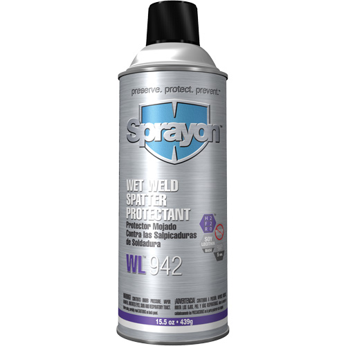 WL942 Wet Weld Spatter Protectant, Aerosol Oxymax Inc