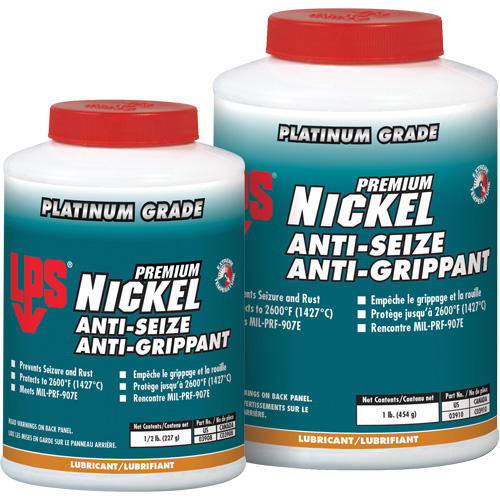 Antigrippant au nickel, Bouteille, 2600°F (1427°C) temp. max. Oxymax Inc