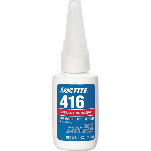 416 Super Bonder&reg; Instant Adhesive, Clear, Bottle, 1 oz. Oxymax Inc
