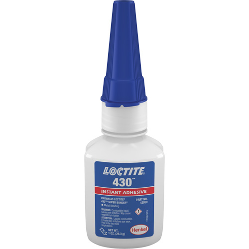 422 Super Bonder Adhesive, Clear, Bottle, 1 fl. oz. Oxymax Inc