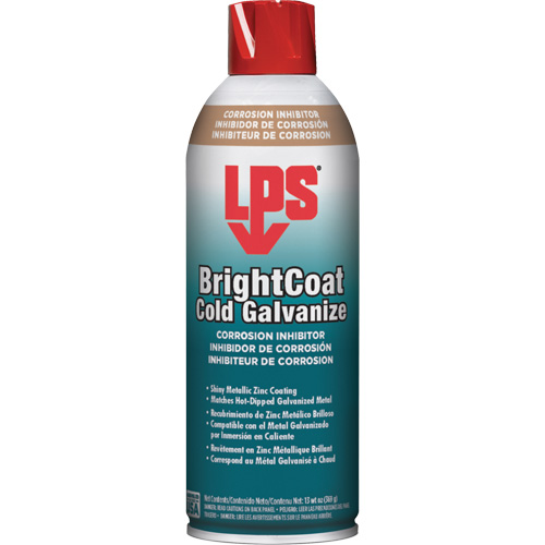 Bright Coat Cold Galvanised Corrosion Inhibitors, Aerosol Can Oxymax Inc