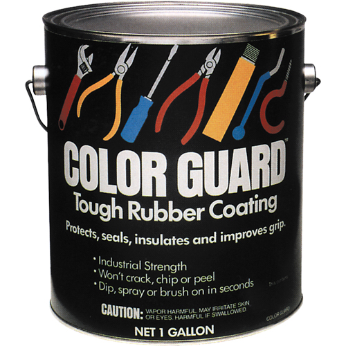 Color Guard Tough Rubber Coating, Red, Gallon Oxymax Inc