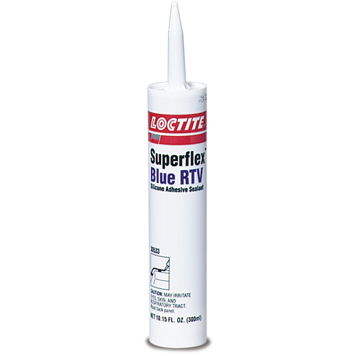 Scellant adh&eacute;sif &agrave; la silicone Superflex RTV, Cartouche, Bleu Oxymax Inc
