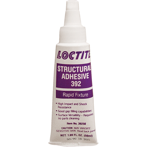 Structural Adhesive 392 Rapid Fixture, 73 g., Bottle, Amber Oxymax Inc