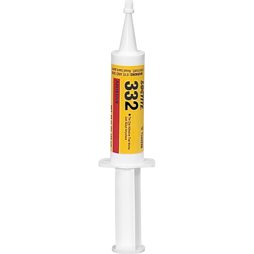 Structural Adhesive 332 Severe Environment , 623 g., Syringe, Amber Oxymax Inc