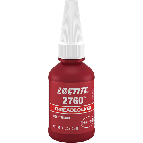 Compos&eacute; de blocage 2760 adh&eacute;sif instantan&eacute;, Rouge, &eacute;lev&eacute;, 10 ml, Bouteille Oxymax Inc