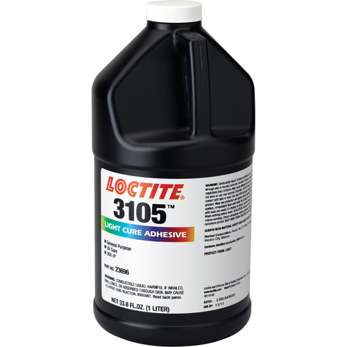 3105 Light Cure Acrylic , 1 L Oxymax Inc