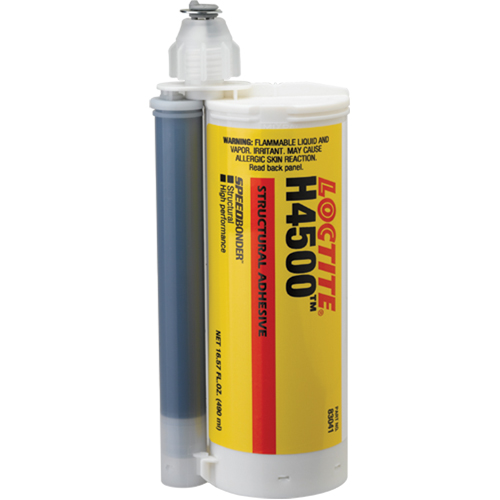 Speedbonder H4500 Structural Adhesive, Two-Part, Dual Cartridge, 678 g., Grey Oxymax Inc