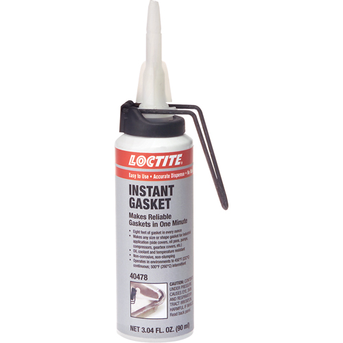 Scellant &agrave; joints Instant Gasket, Cartouche, Noir Oxymax Inc