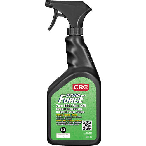 HydroForce&reg; Zero VOC General Purpose Cleaners, 946 ml, Trigger Bottle Oxymax Inc