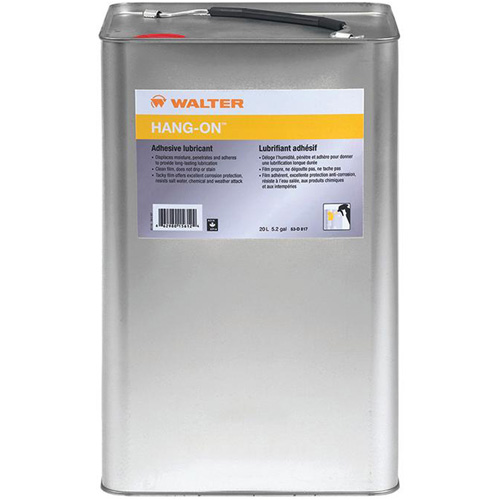 Lubrifiant adh&eacute;sif pour entretien HANG-ON, Seau Oxymax Inc