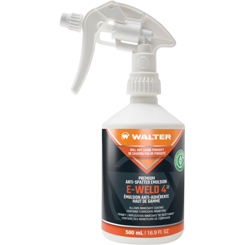 Solution anti-&eacute;claboussures E-WELD 4, Bouteille vaporisateur Oxymax Inc