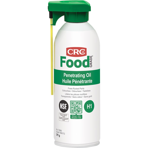 Food Plant Penetrating Oil, Aerosol Can, 312 g Oxymax Inc