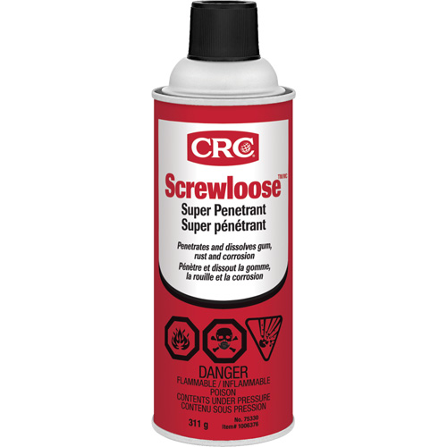 ScrewlooseTM Super Penetrant, Aerosol Can, 312 g Oxymax Inc