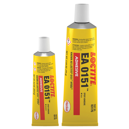 Adh&eacute;sif EA 0151, 3,3 oz., Trousse, Deux composants, Transparent Oxymax Inc