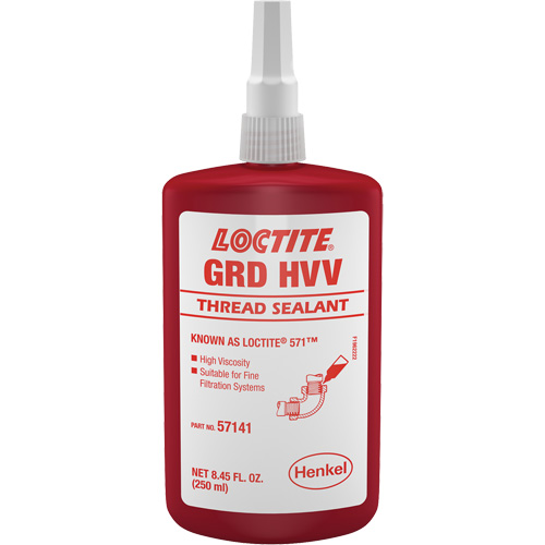 571 Thread Sealant, Bottle, 250 ml, -54° C - 149° C/-65° F - 300° F Oxymax Inc