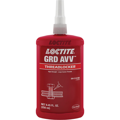 Compos&eacute; de blocage de calibre lettre AVV, Rouge, &eacute;lev&eacute;, 250 ml, Bouteille Oxymax Inc