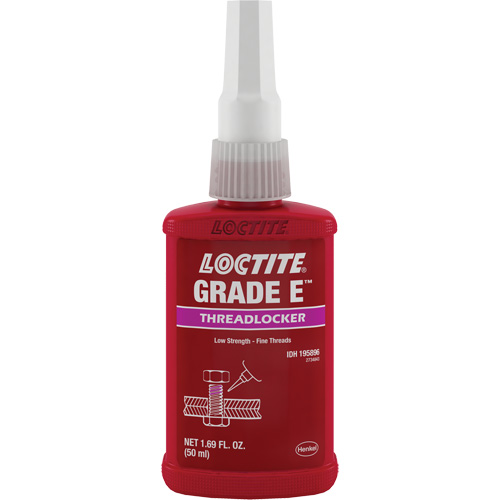 Threadlocker 080 Grade E, Purple, Low, 50 ml, Bottle Oxymax Inc