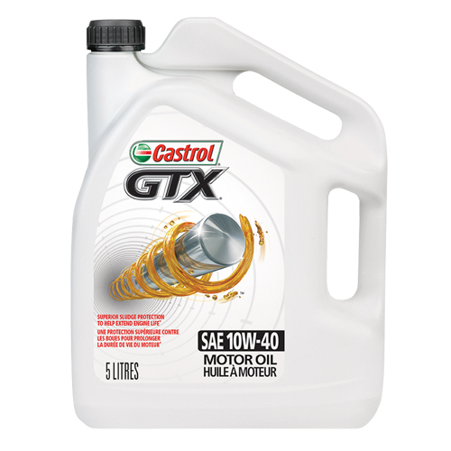 GTX&reg; 10W40 Motor Oil, 5 L, Jug Oxymax Inc