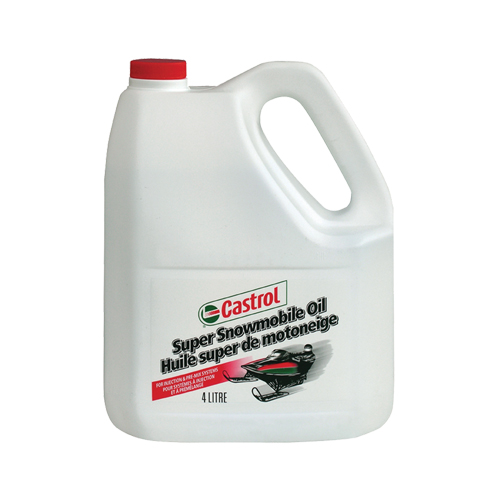 Huile pour motoneige Super deux cycles, 4 L, Cruche Oxymax Inc