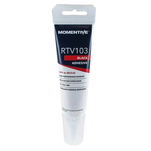 Momentive Silicone Sealant, Tube, Black Oxymax Inc