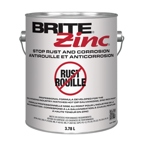 Inhibiteur de corrosion BRITE Zinc, Gallon Oxymax Inc