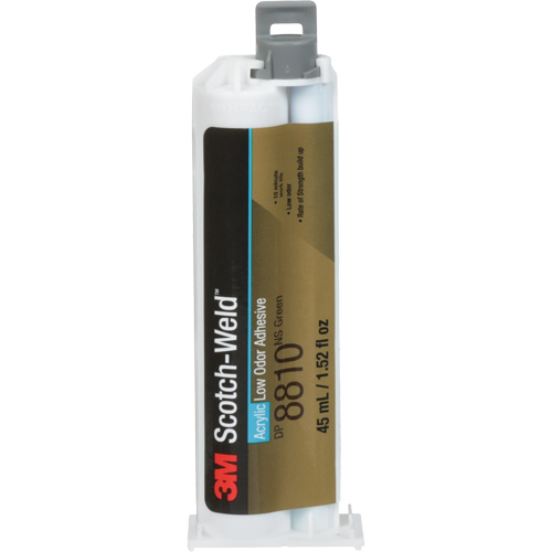 Scotch-Weld Low-Odour Adhesive, Two-Part, Dual Cartridge, 45 ml, Green Oxymax Inc