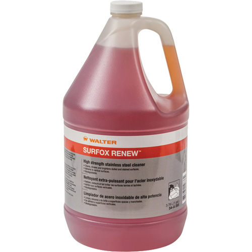 Nettoyant pour l'acier inoxydable Surfox, 3,78 L, Gallon Oxymax Inc