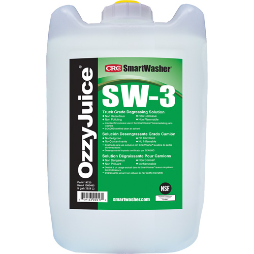 SmartWasher&reg; OzzyJuice&reg; Truck Grade Degreasing Solution, Jug Oxymax Inc