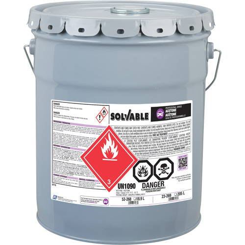 Liquid Acetone, 18.9 L Oxymax Inc