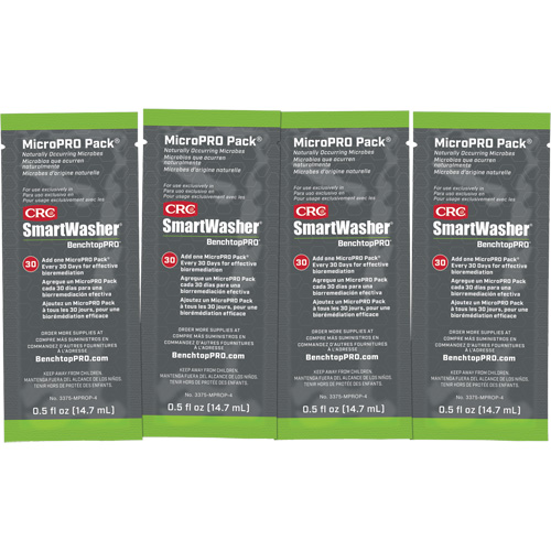 Agent nettoyant antimicrobien MicroPro Pack, 0,5 oz, Pochette Oxymax Inc