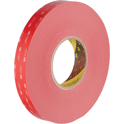 VHB Tape, 32.9 m (108') L x 1117.6 mm (44") W, 0.015 mm, Acrylic Oxymax Inc