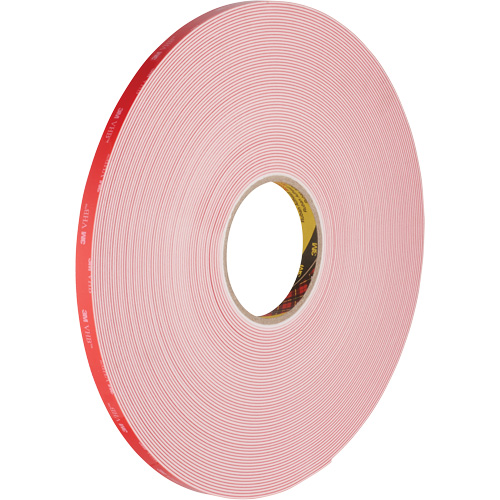 Ruban VHB, 32,9 m (108') lo x 12,7 mm (1/2") la, 62 mils, Acrylique Oxymax Inc