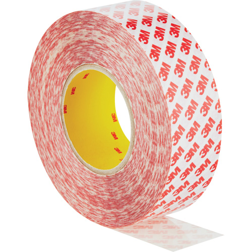 Double-Sided Adhesive Tape, Polyester, 50 mm (1.96") W x 50 m (164') L, 8 mils Thick Oxymax Inc