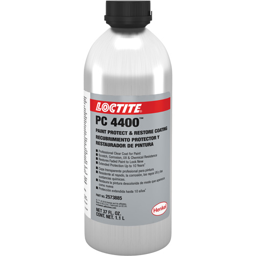PC 4400 Paint Protect & Restore Coating, 1.1 L, Aerosol Can, Clear Oxymax Inc