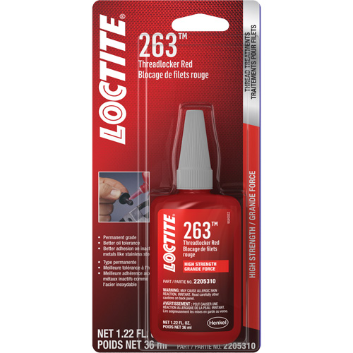 Compos&eacute; de blocage 263, Rouge, &eacute;lev&eacute;, 36 ml, Bouteille Oxymax Inc