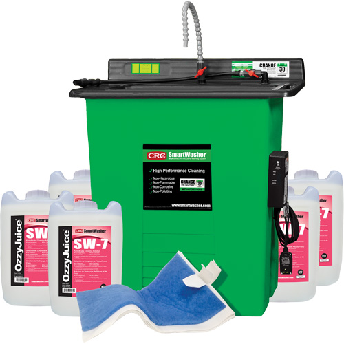 Trousse de bassin de nettoyage de pi&egrave;ces Signature SmartWasher SW-725 Oxymax Inc