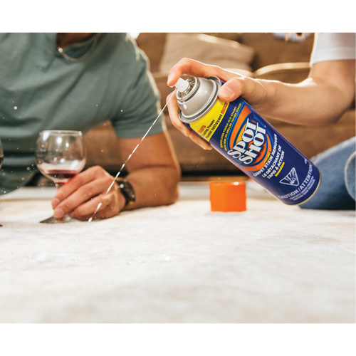 D&eacute;tachant instantan&eacute; et professionnel pour tapis Spot Shot, 496 g, Canette a&eacute;rosol Oxymax Inc