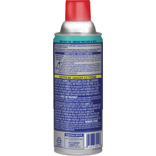 Bike Chain Lubricant, Aerosol Can Oxymax Inc