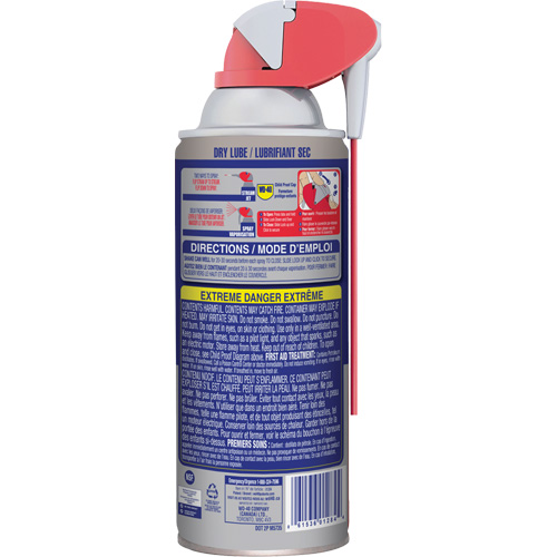 Vaporisateur lubrifiant solide r&eacute;sistant &agrave; la salet&eacute; et la poussi&egrave;re Specialist, Canette a&eacute;rosol Oxymax Inc