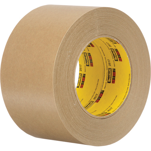 Ruban-cache &agrave; dos plat Scotch 2517, 72 mm (2-27/32") x 55 m (180'), Havane Oxymax Inc