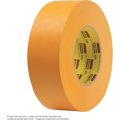 Ruban-cache plat Performance 2525, 72 mm (3") x 55 m (180'), Jaune Oxymax Inc