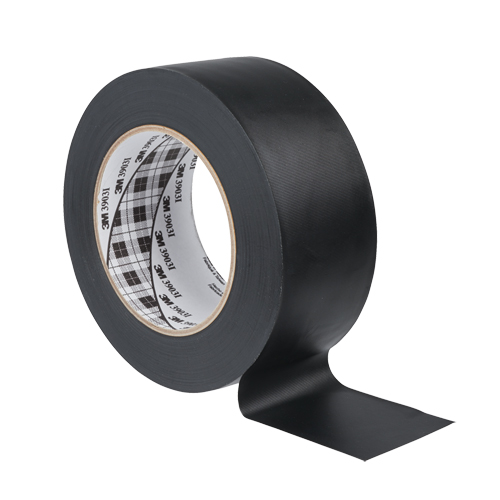 3903 Vinyl Duct Tape, 1245 mm (49") W x 46 m (151') L, 6.5 mils, Black Oxymax Inc